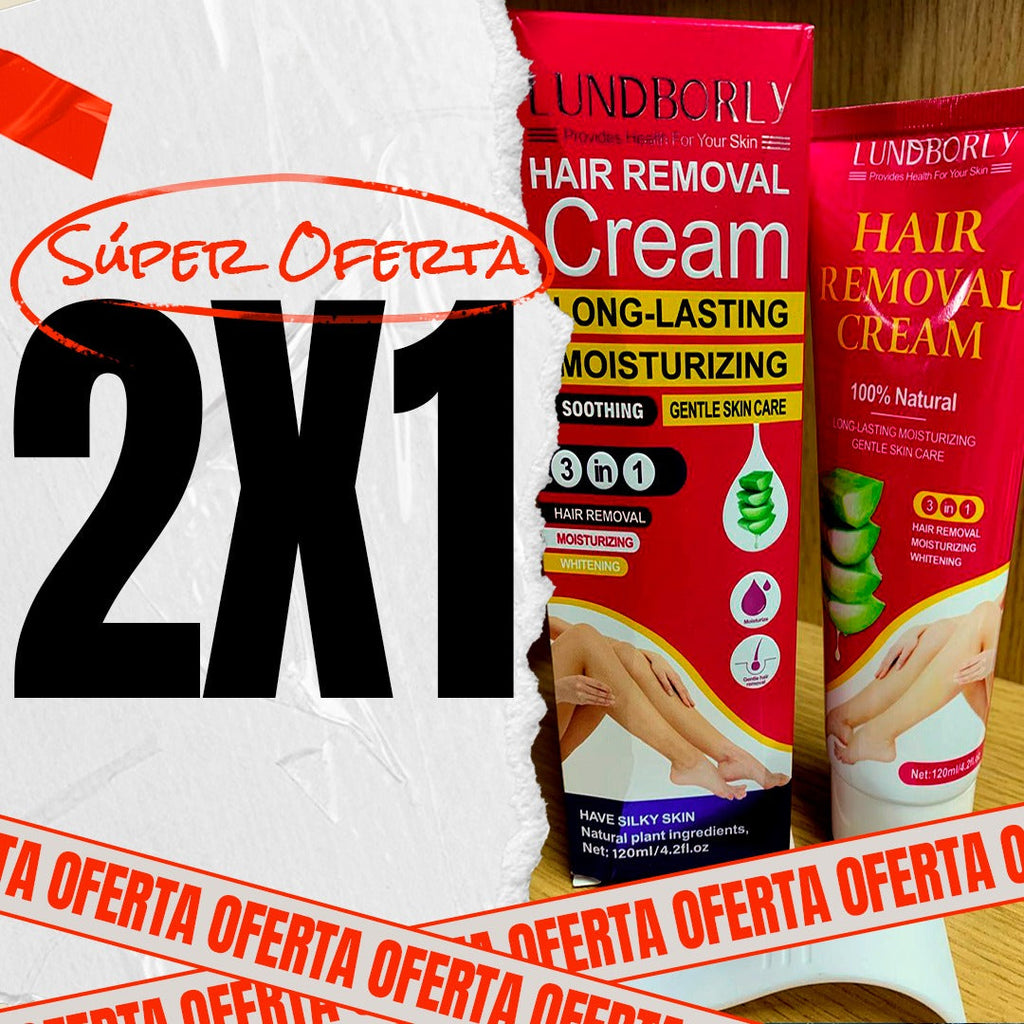 Crema Depiladora Corporal OFERTA 2X1 HOY